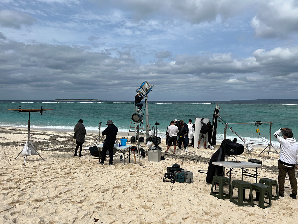 CM filming site