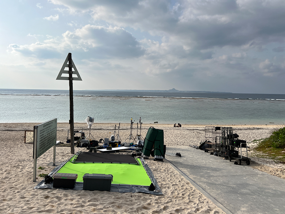CM filming site