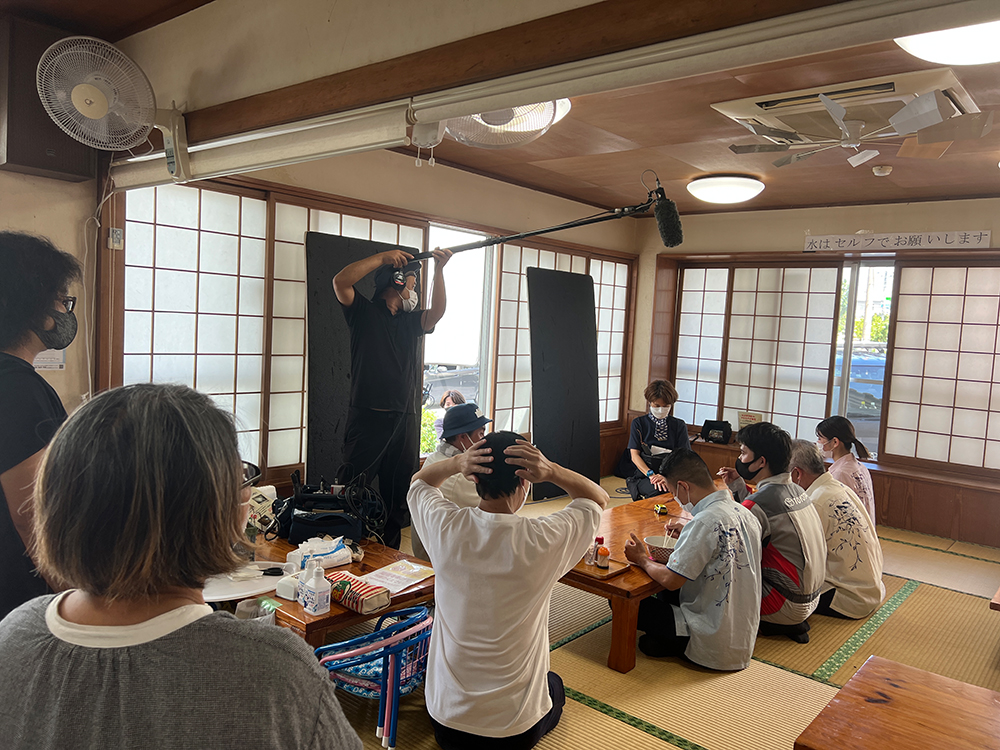 CM filming site