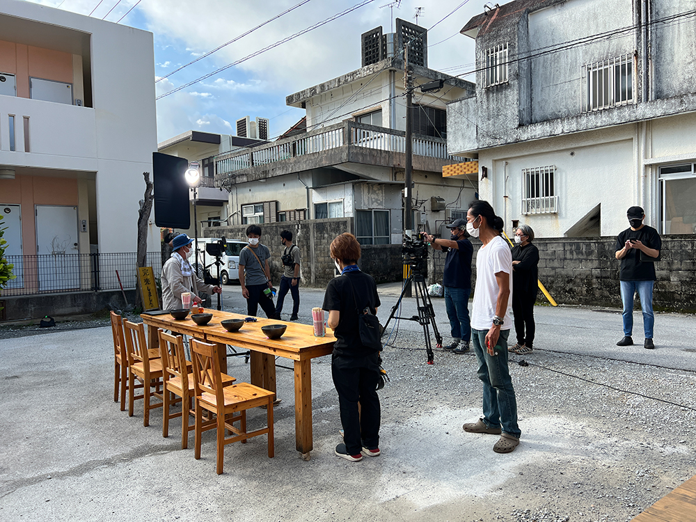 CM filming site