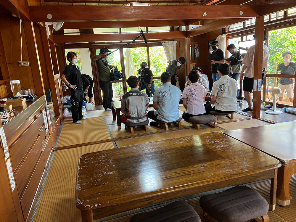CM filming site