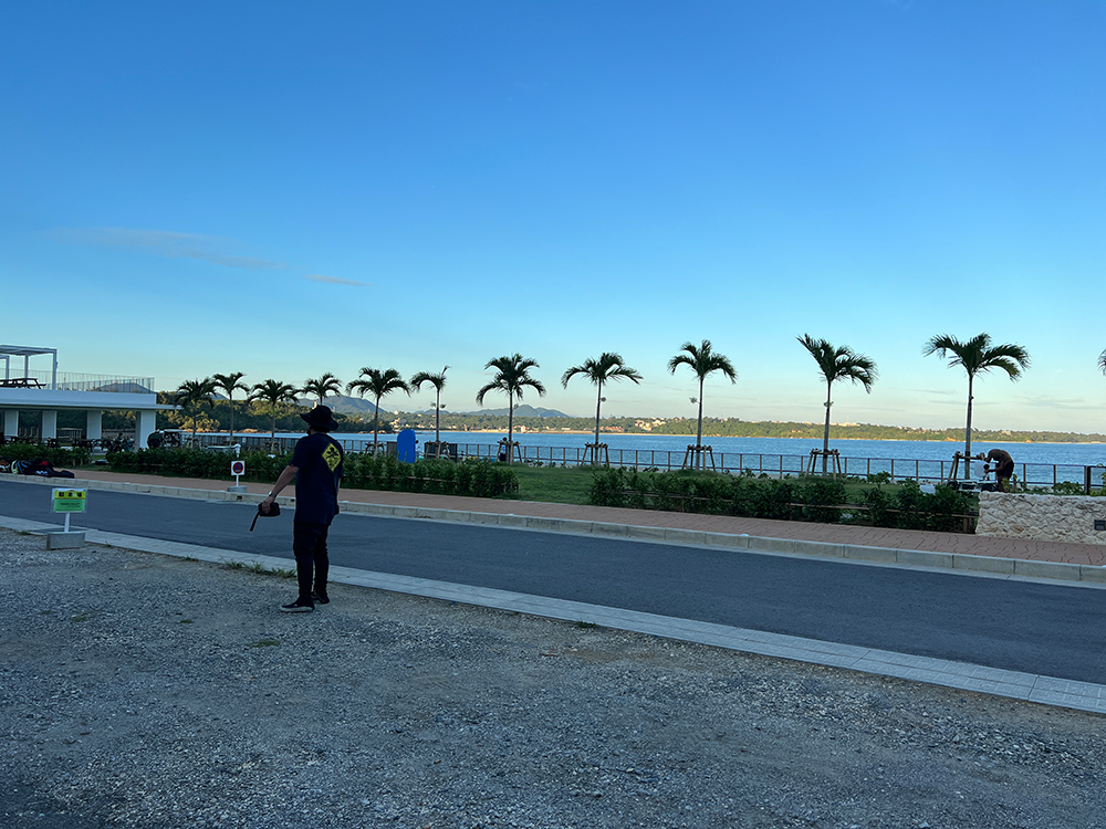 TV program filming site