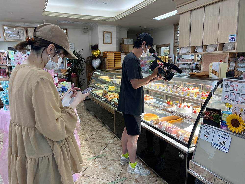 TV番組撮影現場